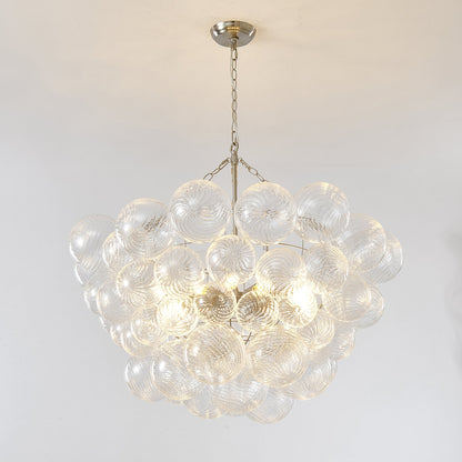 Glass Ball Bubbles Electrolier Chandelier