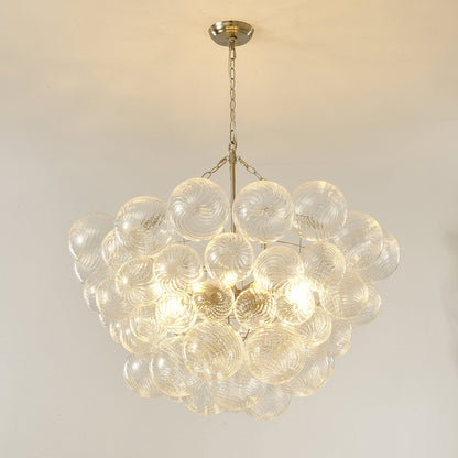 Glass Ball Bubbles Electrolier Chandelier