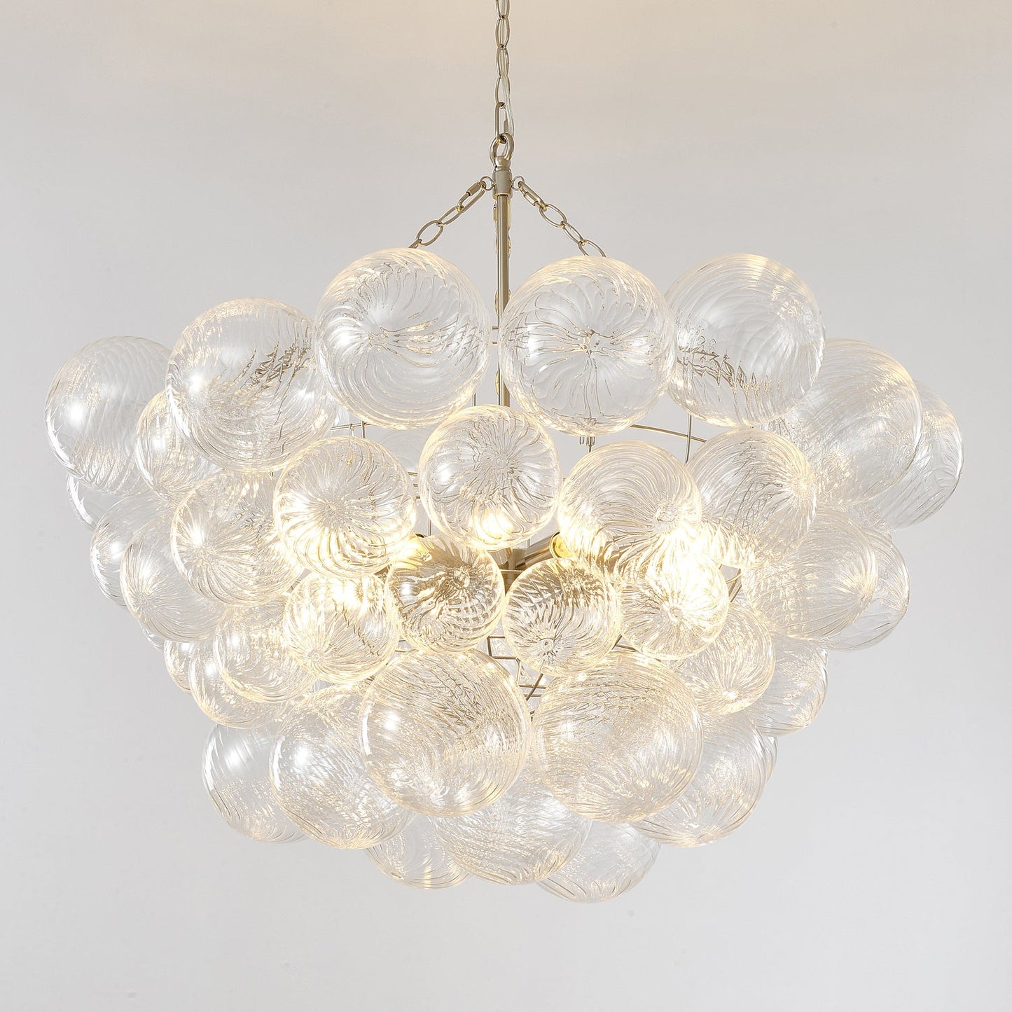 Glass Ball Bubbles Electrolier Chandelier