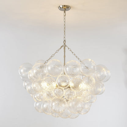 Glass Ball Bubbles Electrolier Chandelier