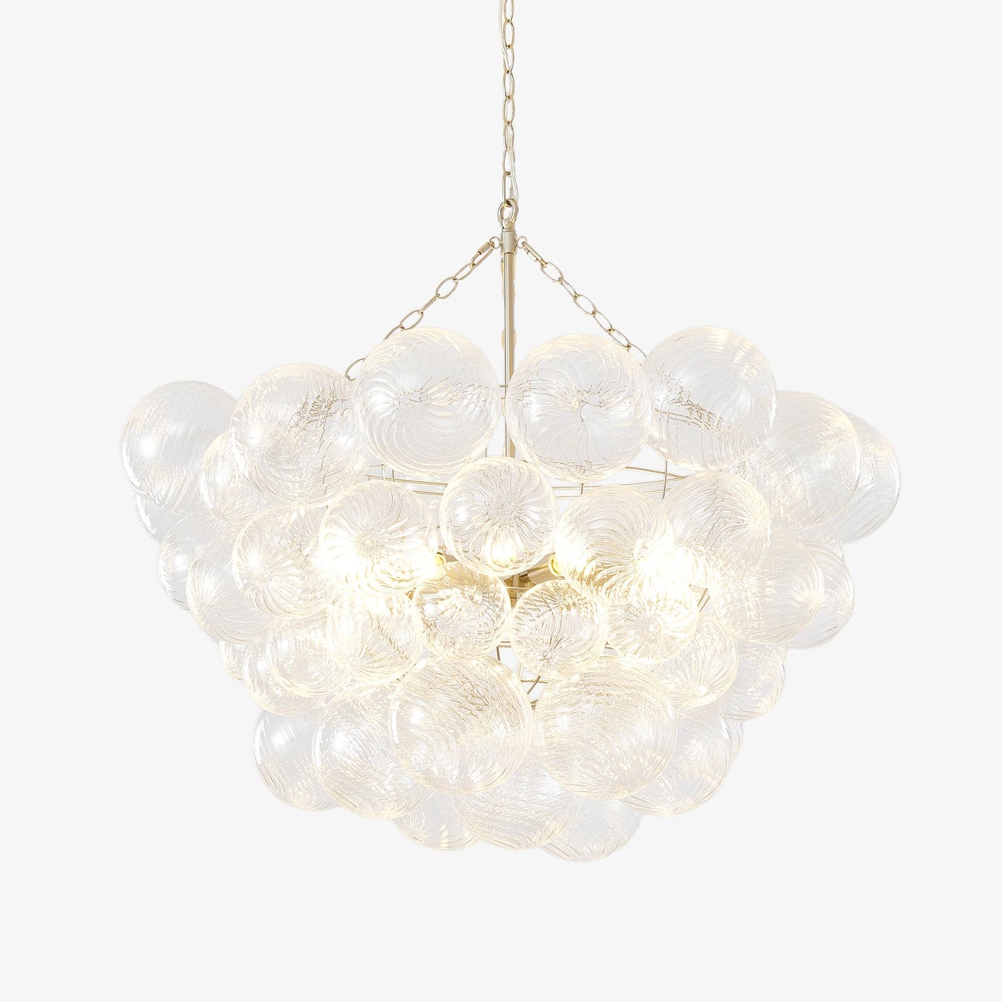 Glass Ball Bubbles Electrolier Chandelier