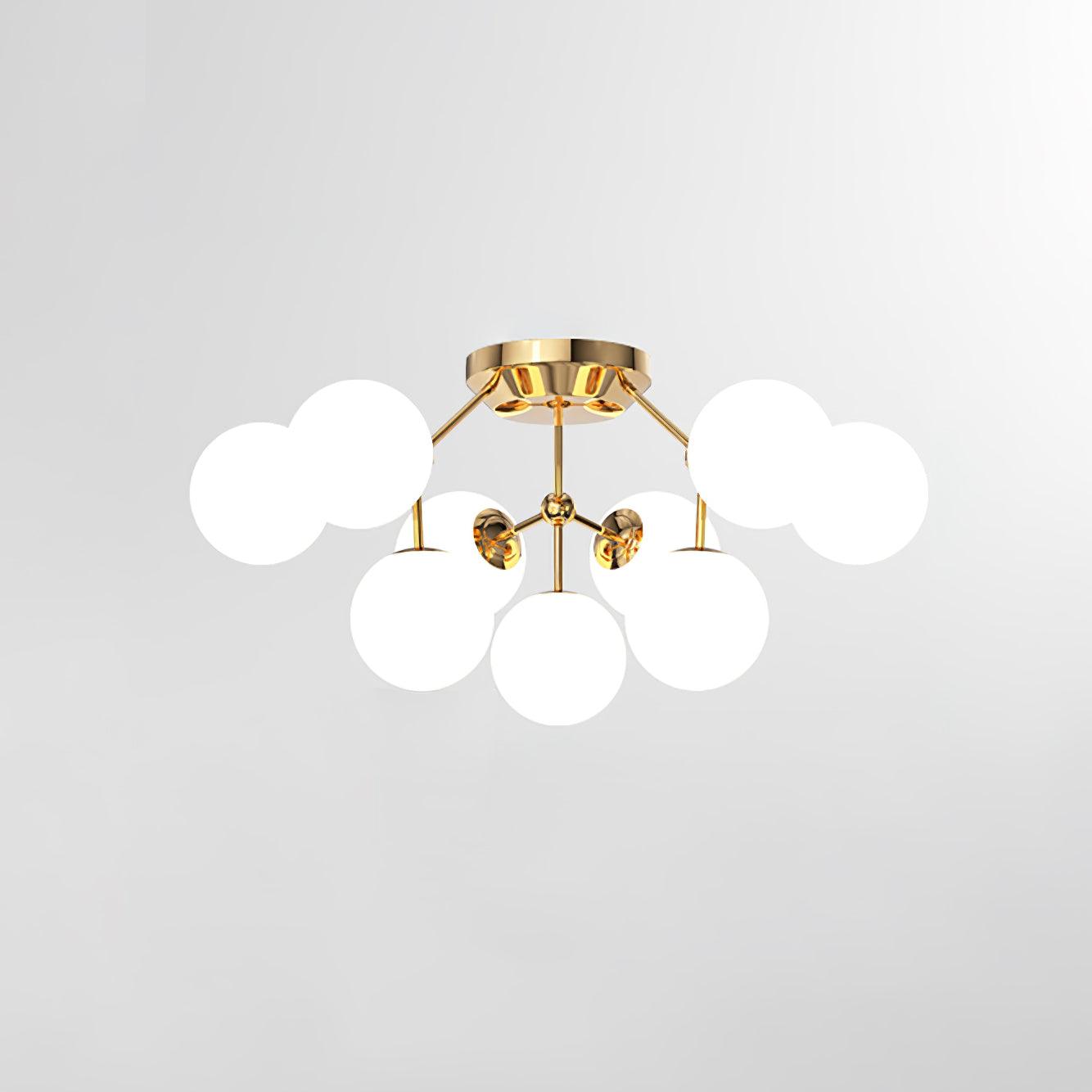 Glass Balls Cluster Ceiling-mounted light Ceiling Lamp