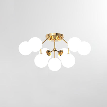 Glass Balls Cluster Ceiling-mounted light Ceiling Lamp