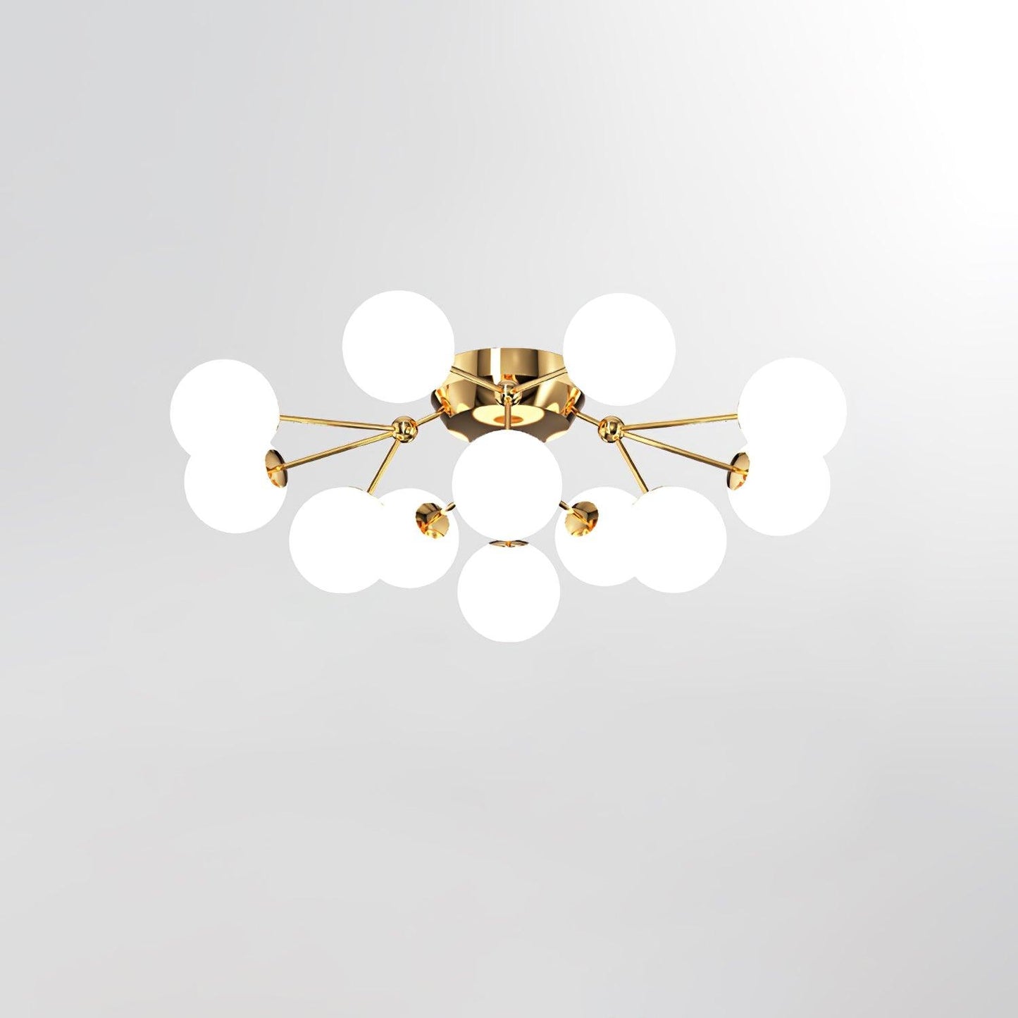 Glass Balls Cluster Ceiling-mounted light Ceiling Lamp