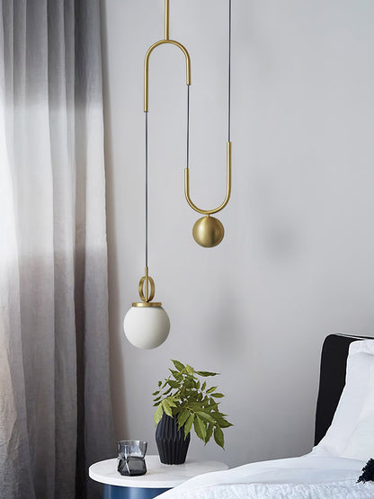 Glass Ball Droplight Pendant Lamp