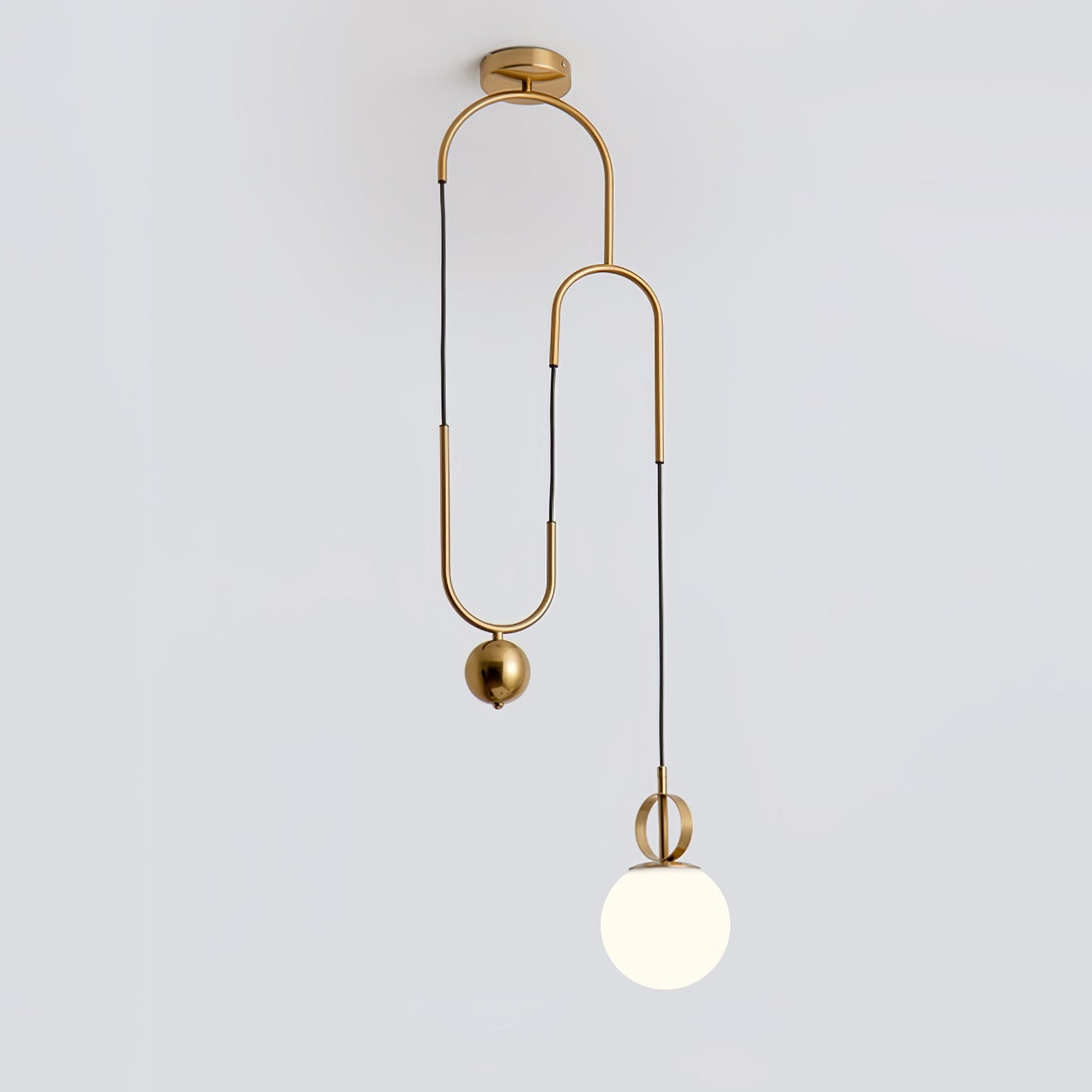 Glass Ball Droplight Pendant Lamp