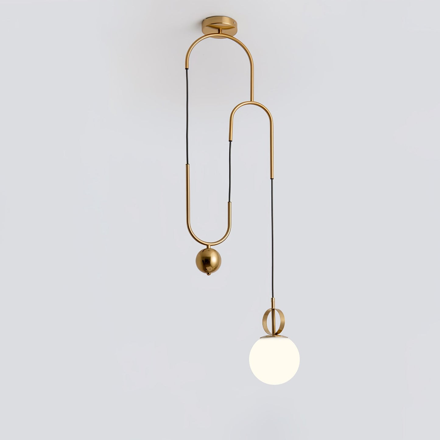 Glass Ball Droplight Pendant Lamp