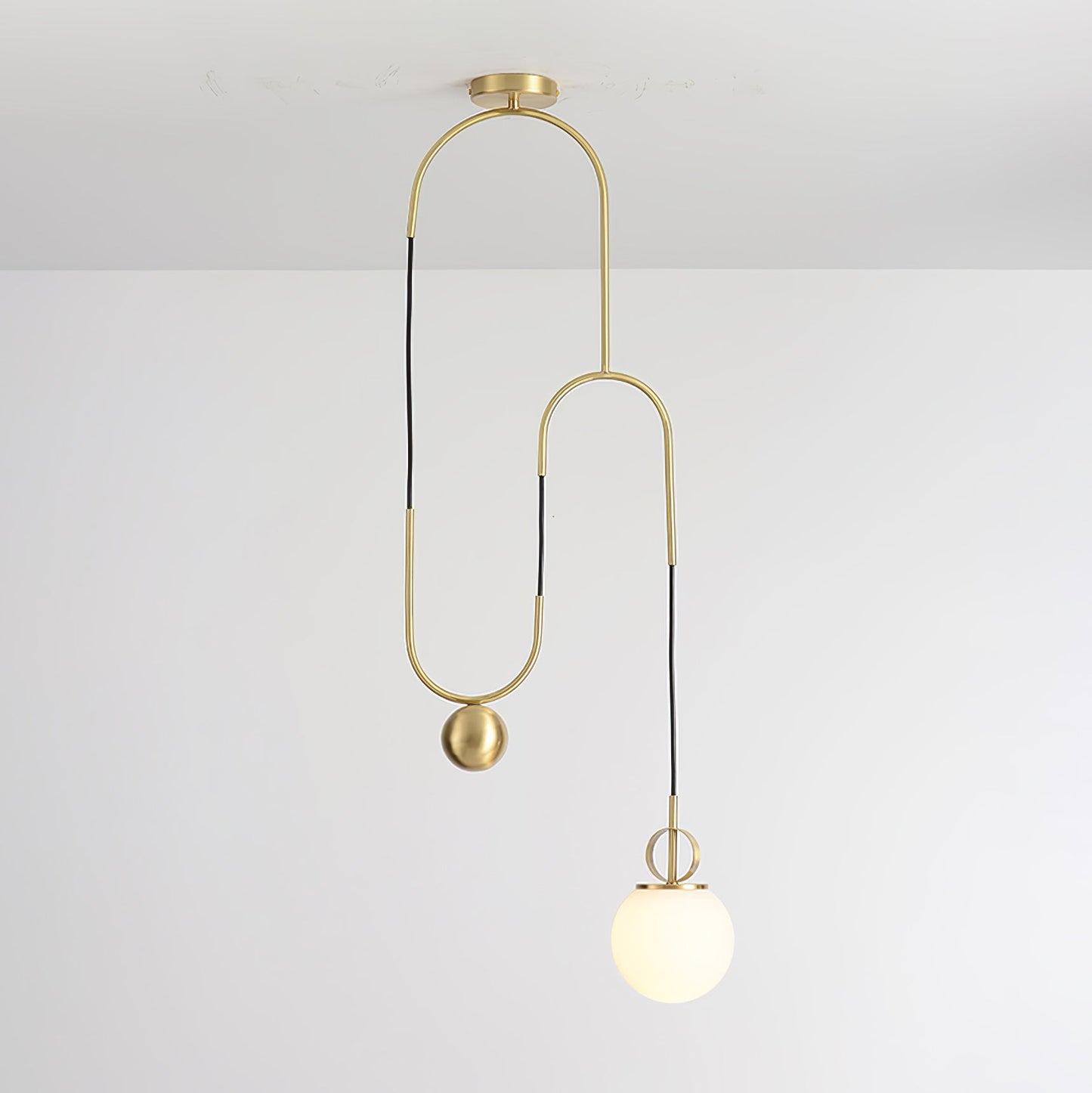 Glass Ball Droplight Pendant Lamp