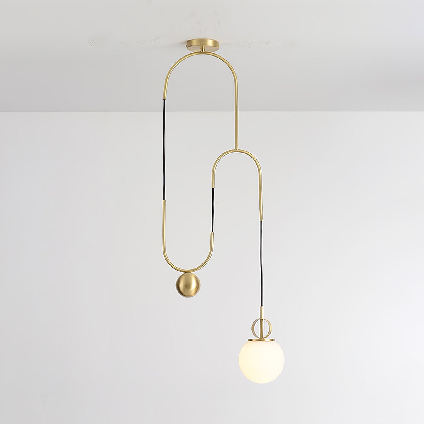 Glass Ball Droplight Pendant Lamp