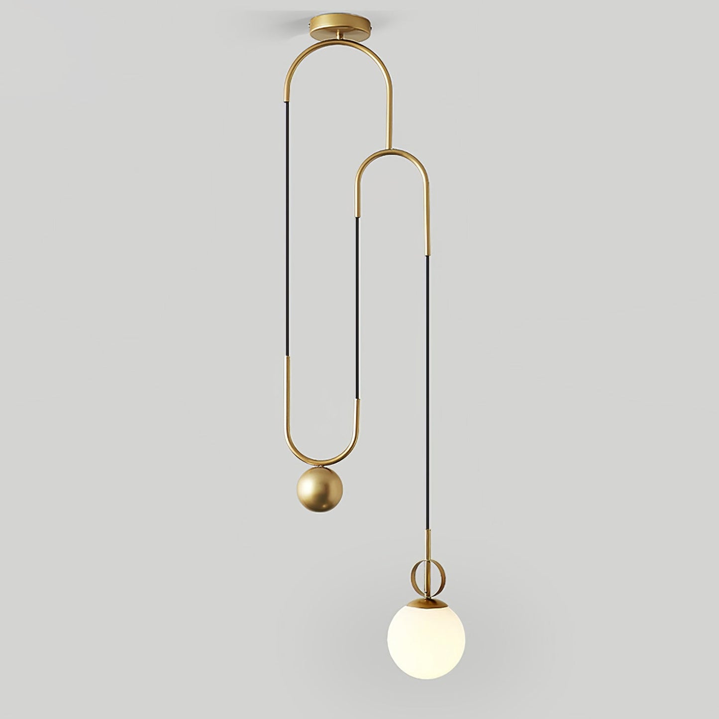 Glass Ball Droplight Pendant Lamp