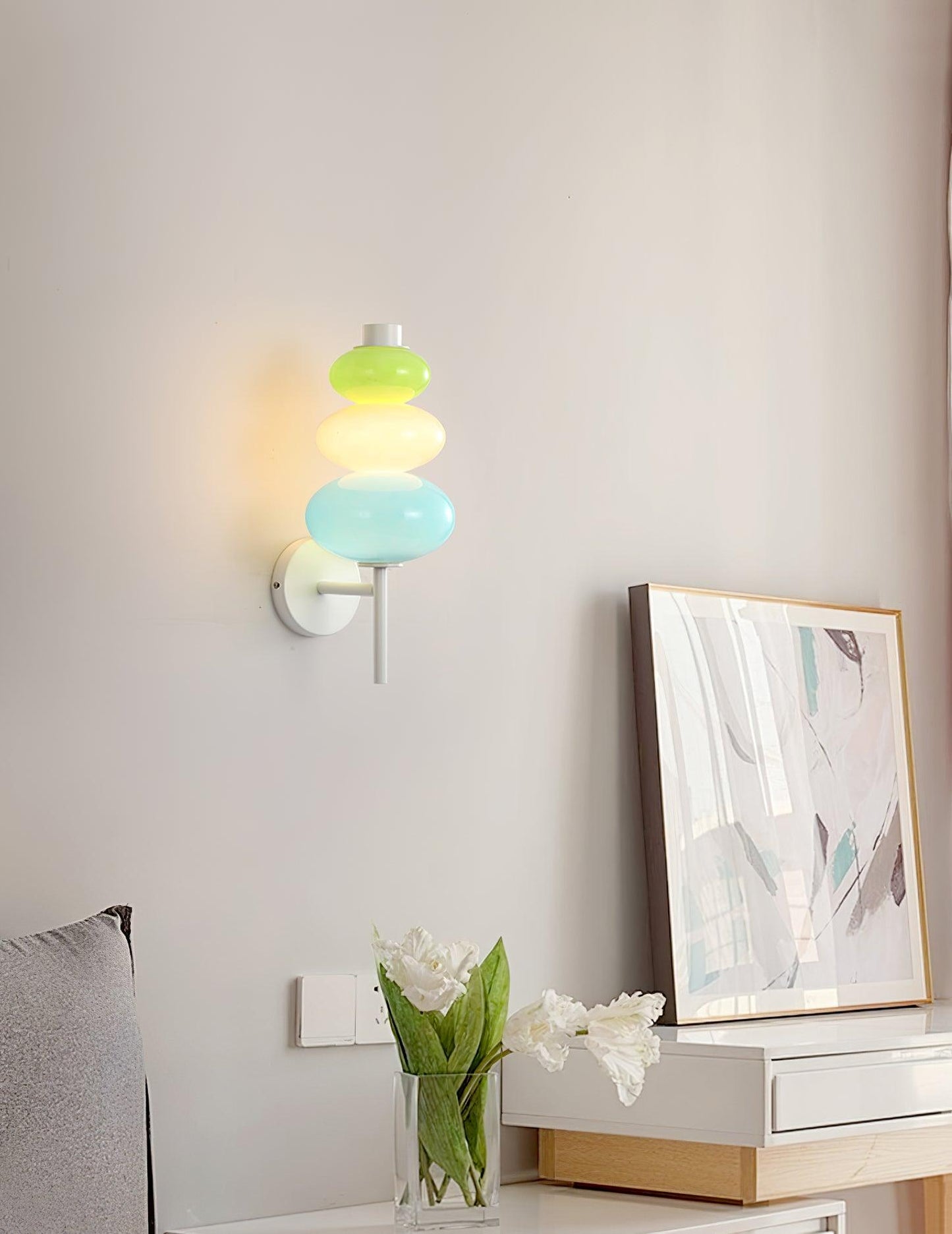 Glass Candy String Wall-mounted lamp Wall Lamp