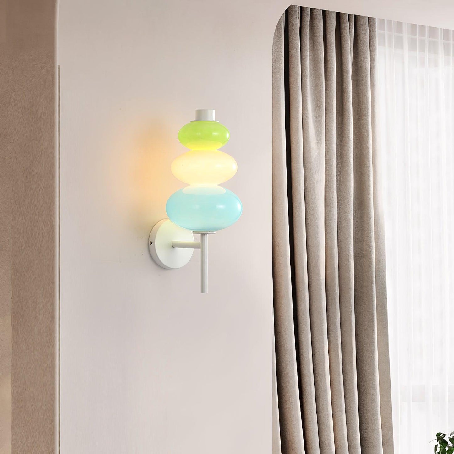 Glass Candy String Wall-mounted lamp Wall Lamp