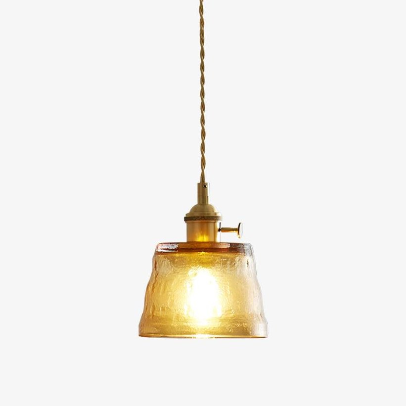 Glass Cup Droplight Pendant Lamp