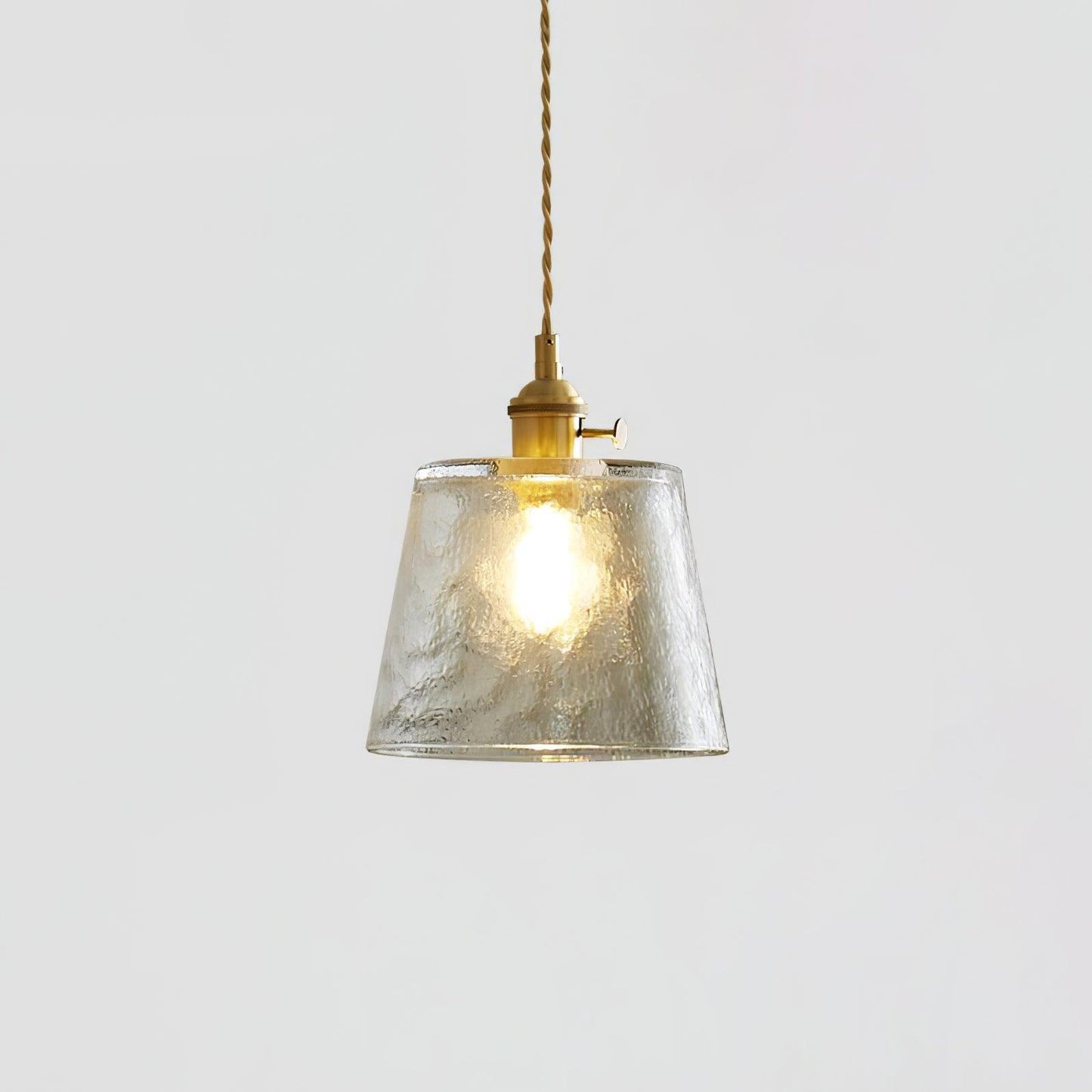 Glass Cup Droplight Pendant Lamp