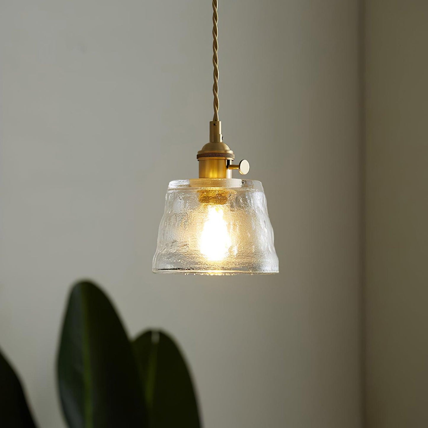 Glass Cup Droplight Pendant Lamp