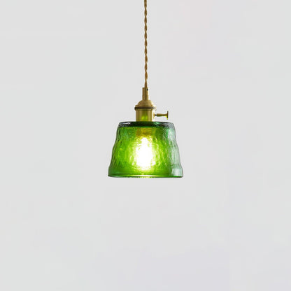 Glass Cup Droplight Pendant Lamp