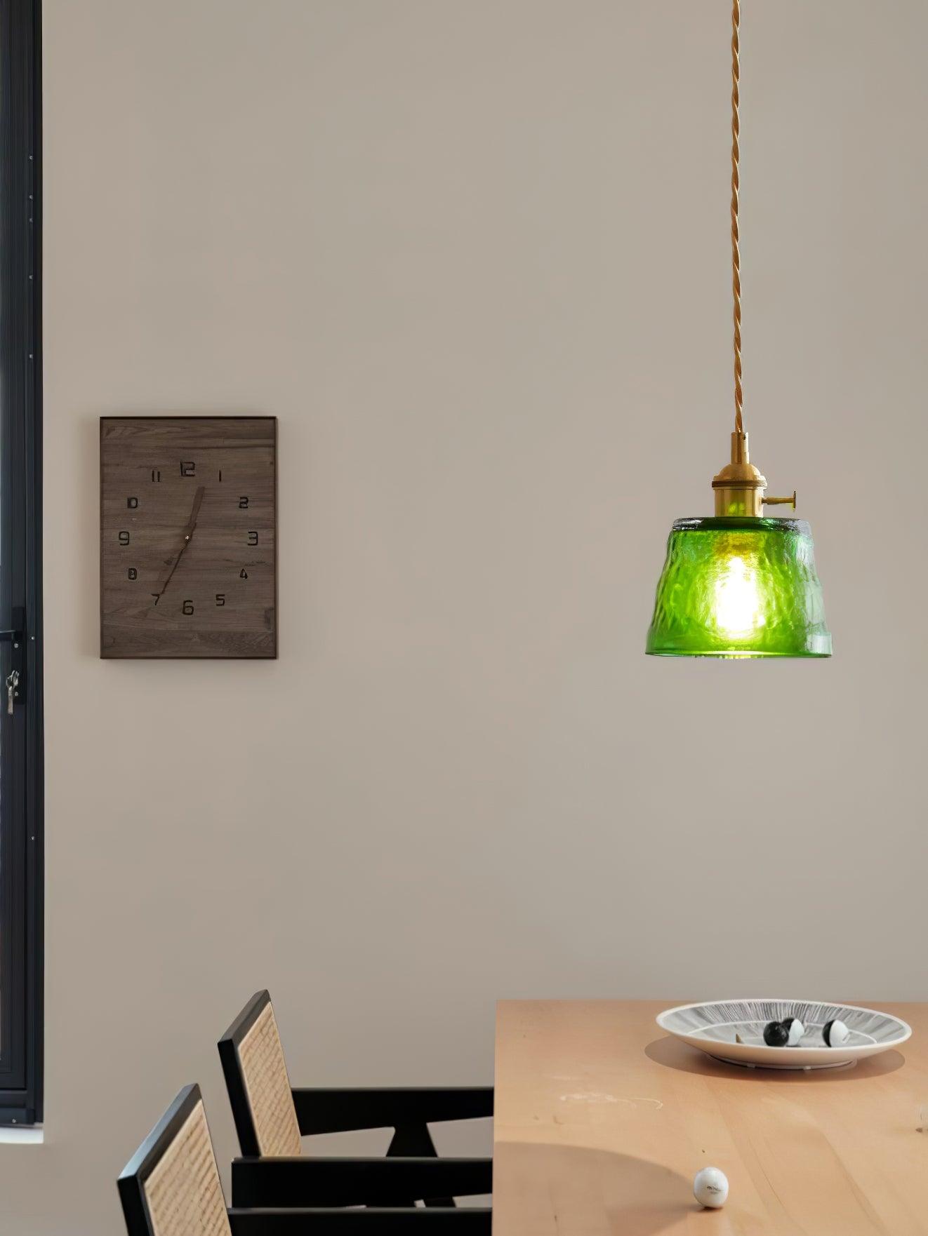 Glass Cup Droplight Pendant Lamp