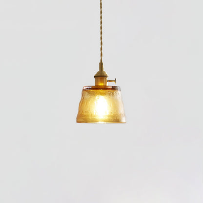 Glass Cup Droplight Pendant Lamp