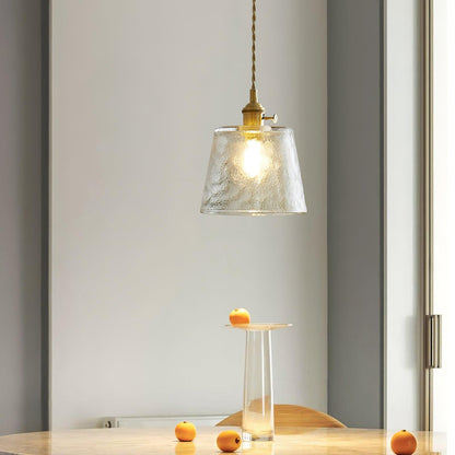 Glass Cup Droplight Pendant Lamp