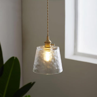 Glass Cup Droplight Pendant Lamp