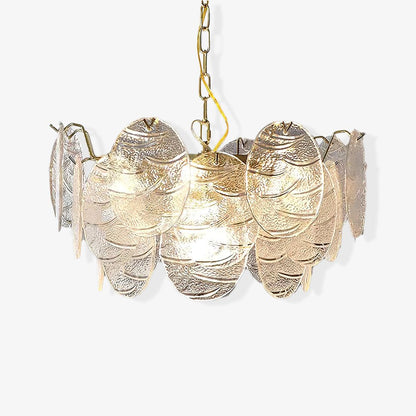 Glass Disc Ceiling fixture Chandelier