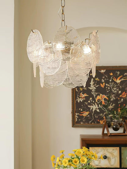 Glass Disc Ceiling fixture Chandelier