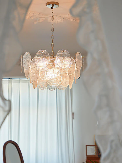 Glass Disc Ceiling fixture Chandelier