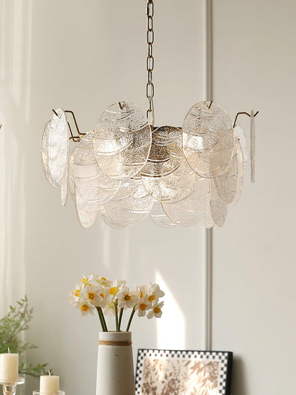 Glass Disc Ceiling fixture Chandelier