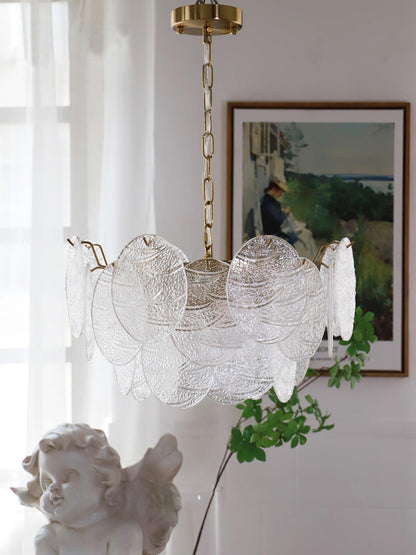 Glass Disc Ceiling fixture Chandelier