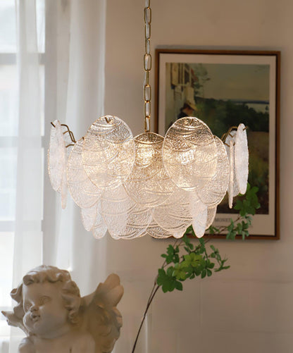 Glass Disc Ceiling fixture Chandelier