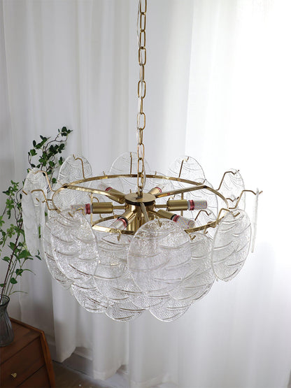 Glass Disc Ceiling fixture Chandelier