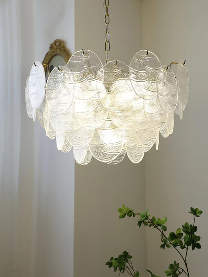 Glass Disc Ceiling fixture Chandelier