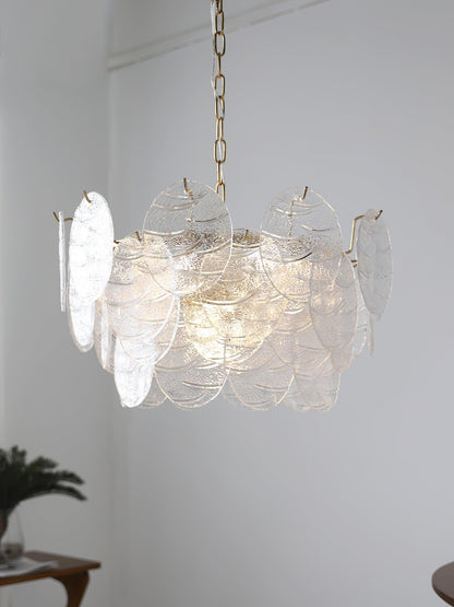 Glass Disc Ceiling fixture Chandelier