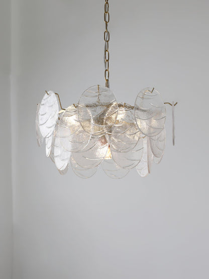 Glass Disc Ceiling fixture Chandelier