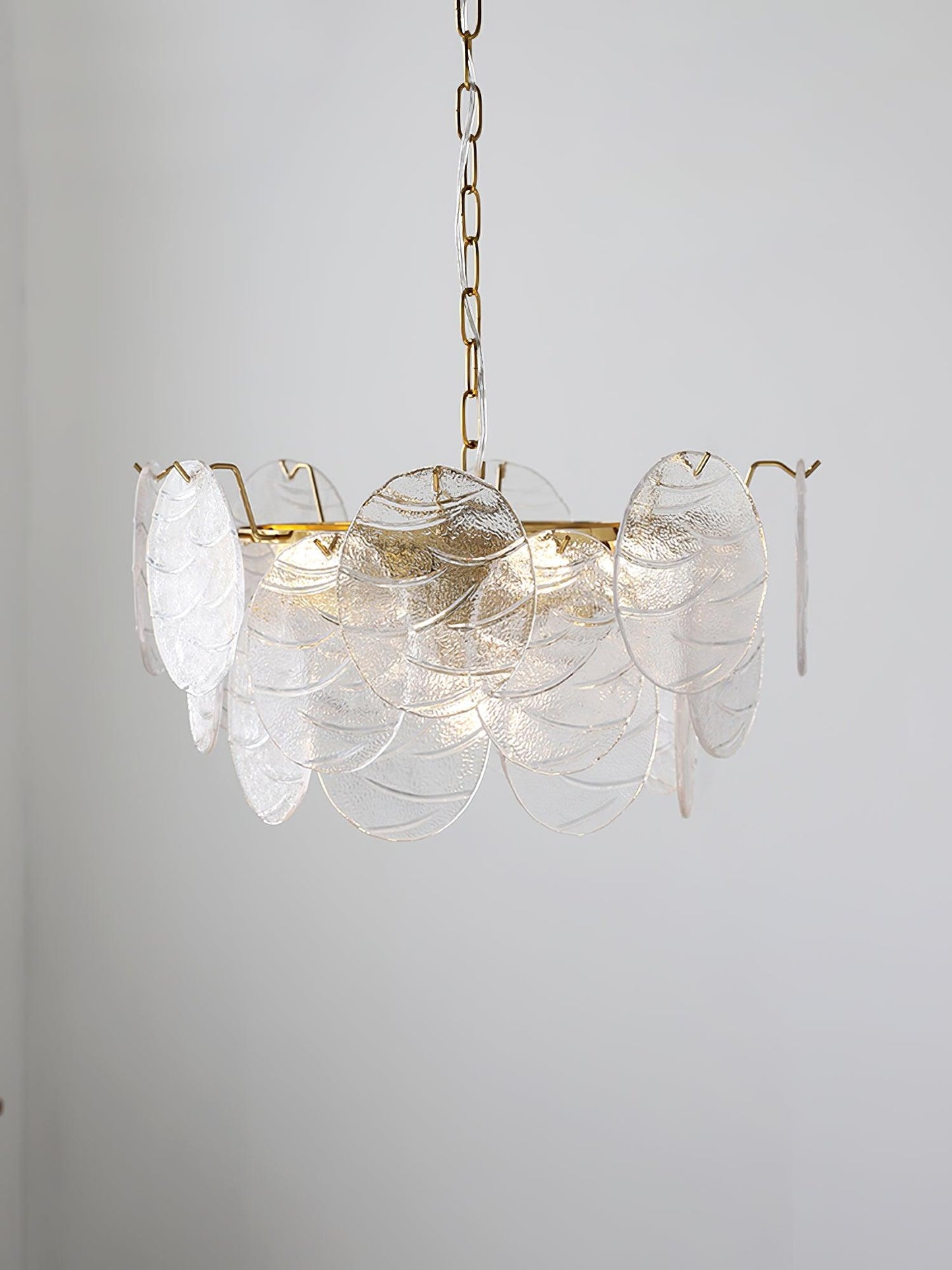 Glass Disc Ceiling fixture Chandelier