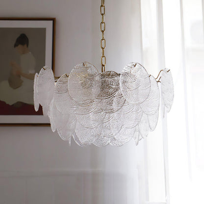 Glass Disc Ceiling fixture Chandelier