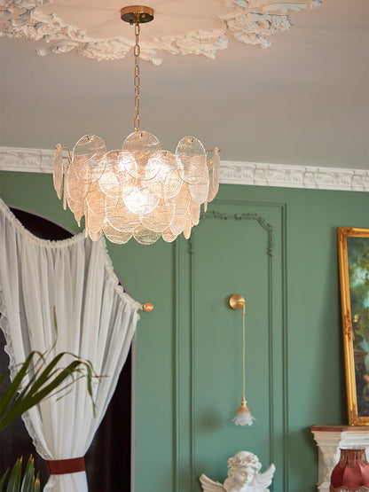 Glass Disc Ceiling fixture Chandelier