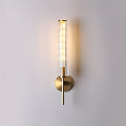 Glass Linear Brass Wall-mounted lamp Wall Light