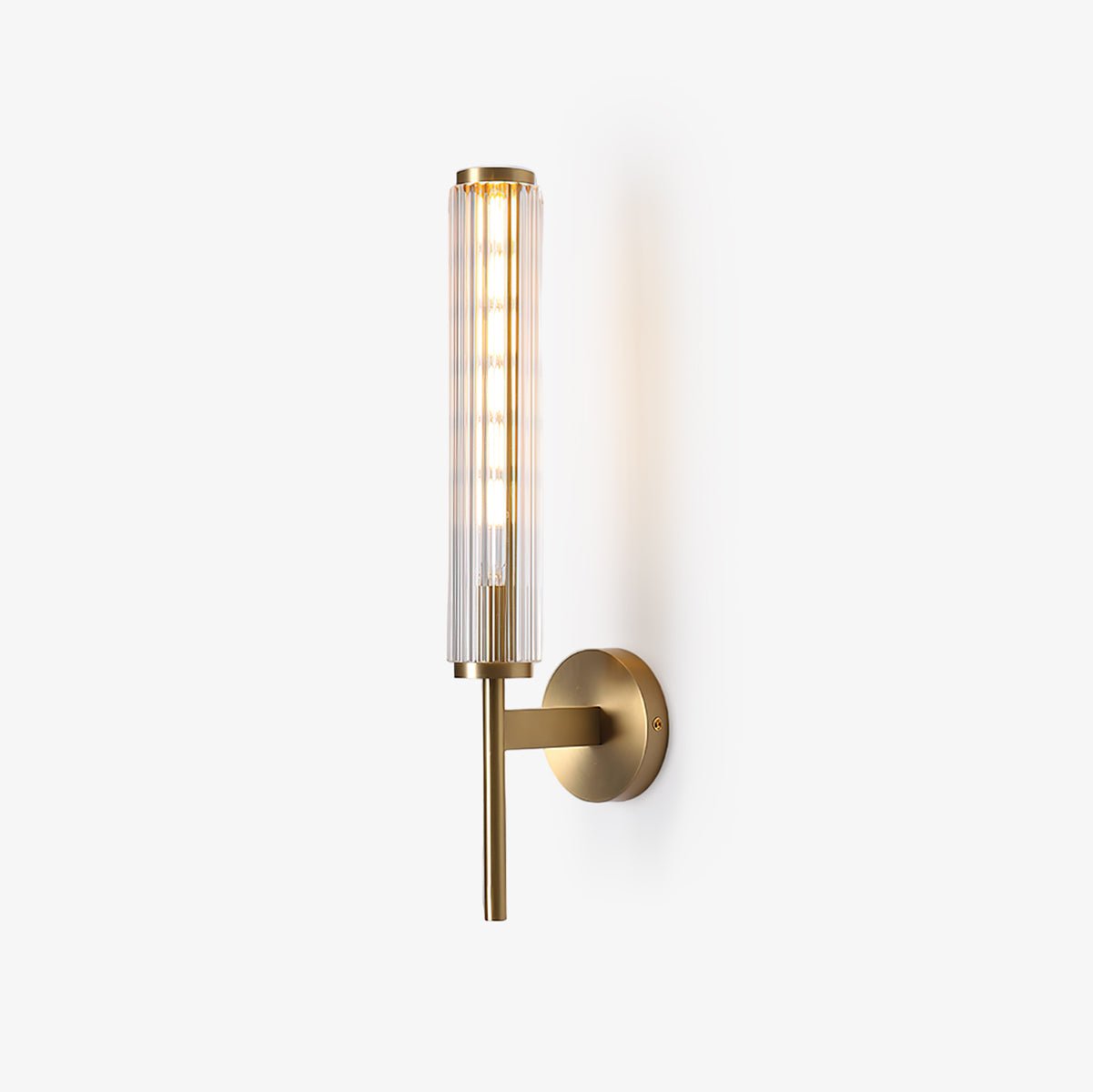 Glass Linear Brass Wall-mounted lamp Wall Light