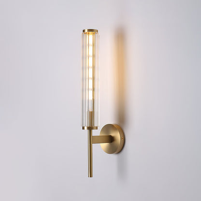 Glass Linear Brass Wall-mounted lamp Wall Light