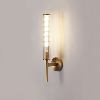 Glass Linear Brass Wall-mounted lamp Wall Light