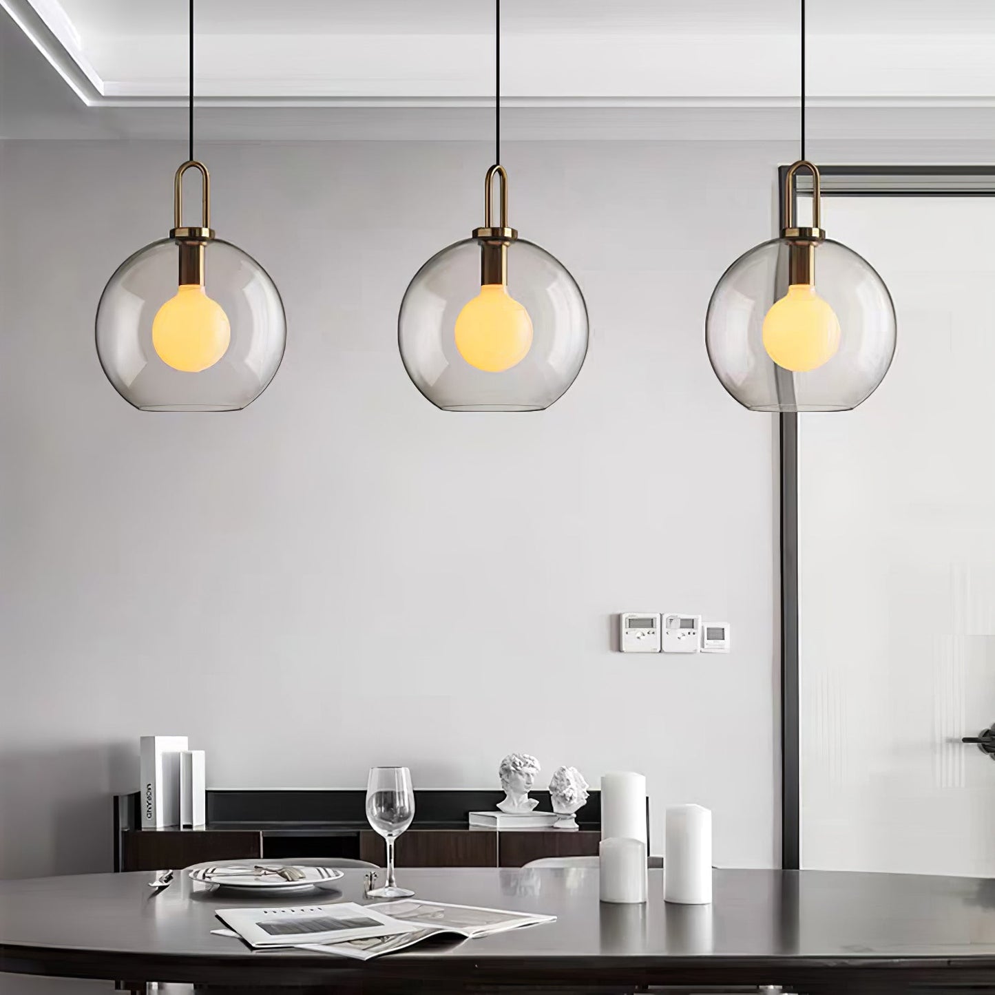 Pendulum Glass Houselight Pendant Lamp