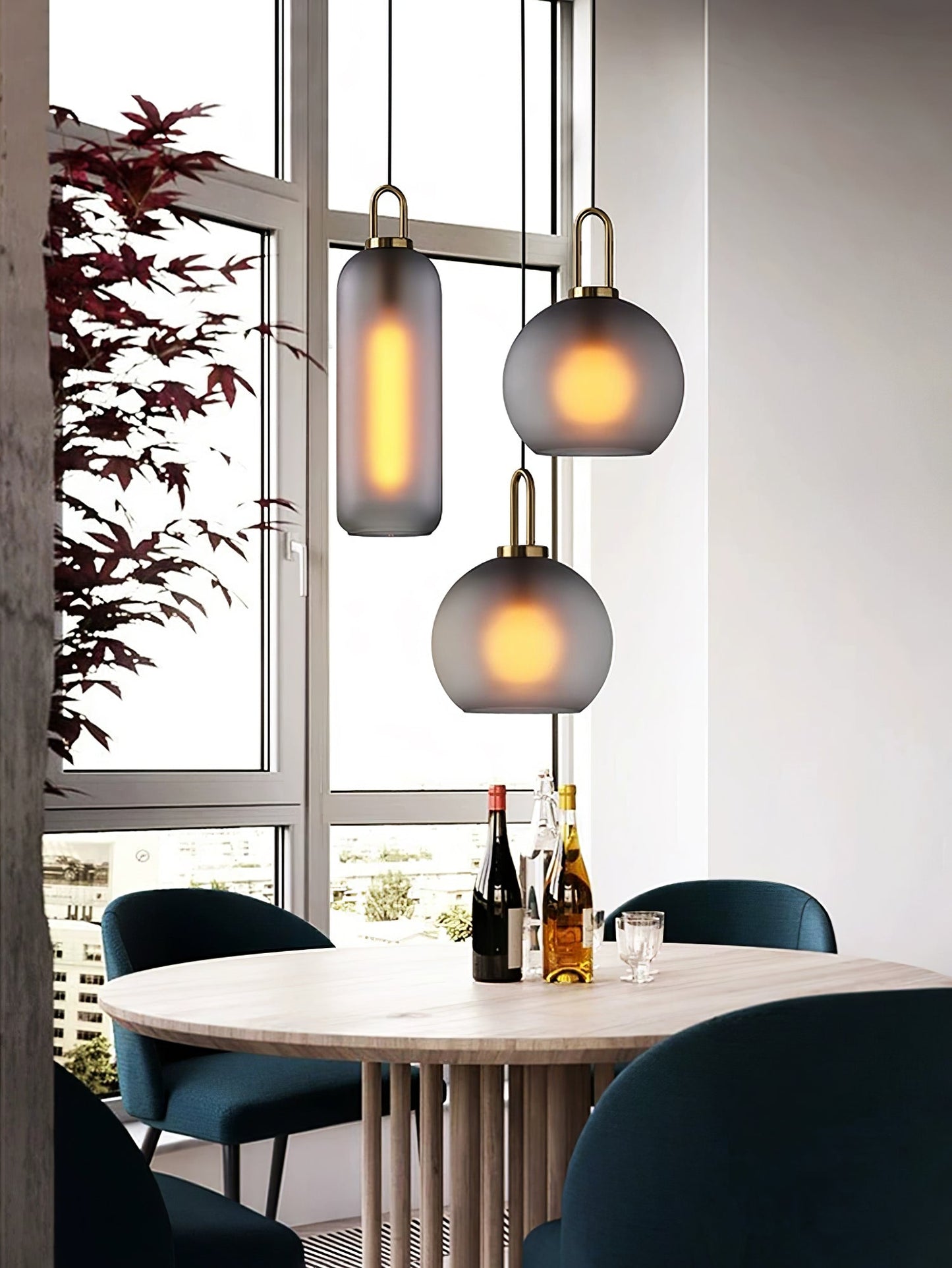 Pendulum Glass Houselight Pendant Lamp