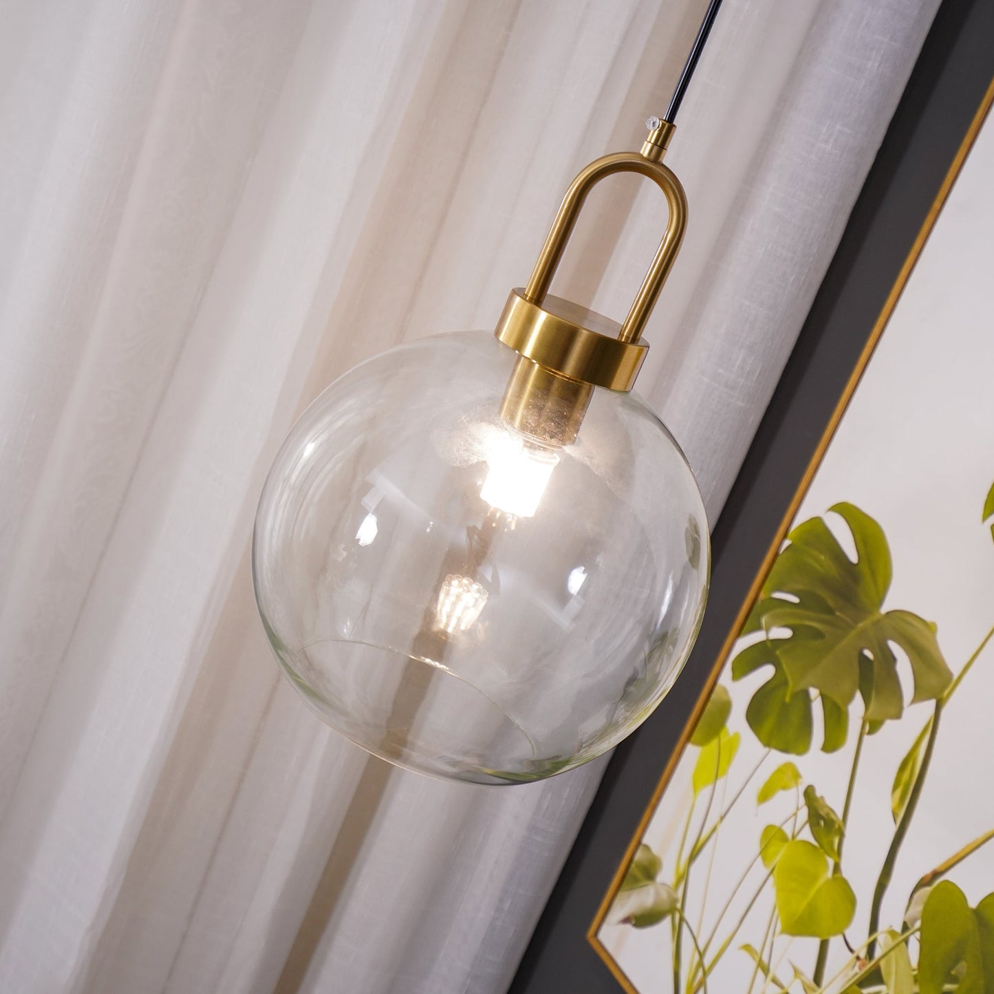 Pendulum Glass Houselight Pendant Lamp