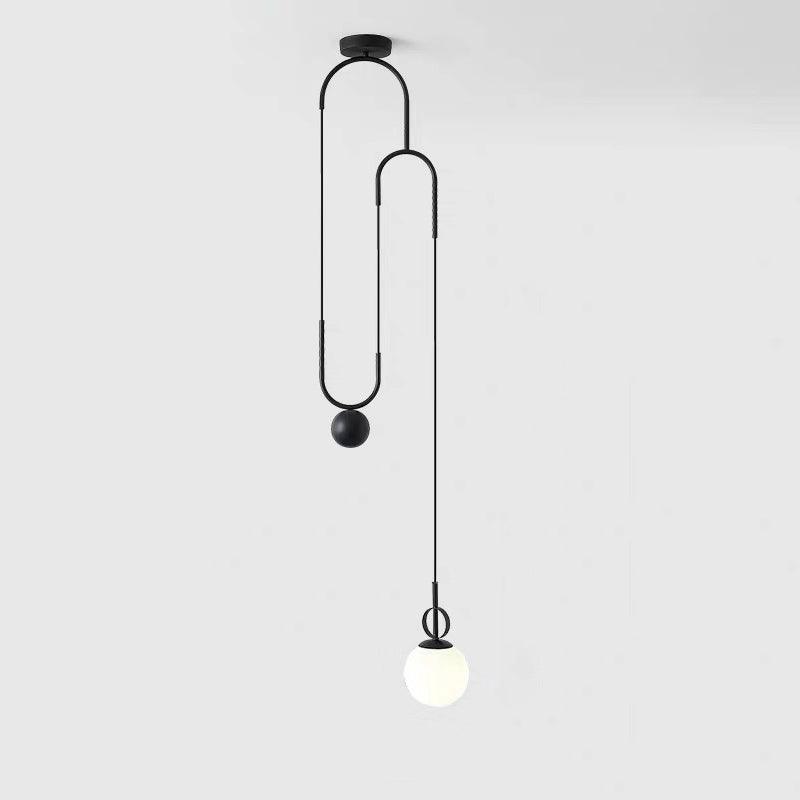 Glass Ball Droplight Pendant Lamp