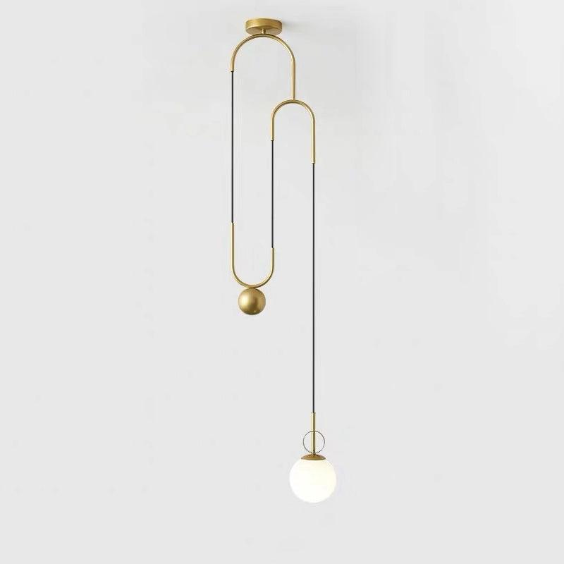 Glass Ball Droplight Pendant Lamp