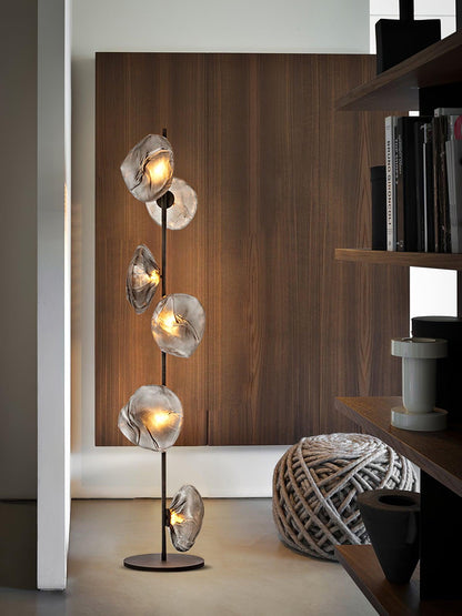 Glass Petals Free-standing Lamp Floor Lamp