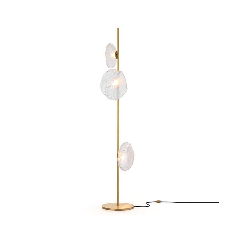 Glass Petals Free-standing Lamp Floor Lamp