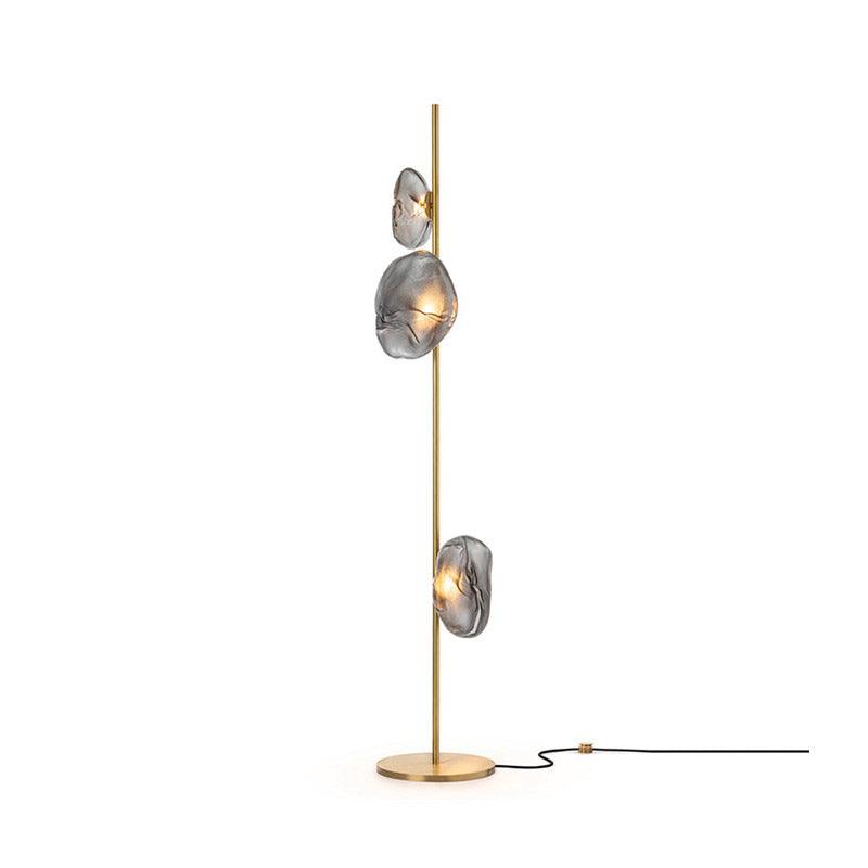 Glass Petals Free-standing Lamp Floor Lamp