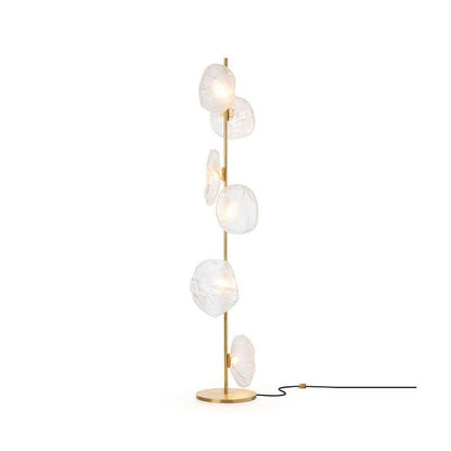 Glass Petals Free-standing Lamp Floor Lamp